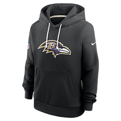 Baltimore Ravens Sideline Women's Nike Dri-FIT NFL Pullover Hoodie